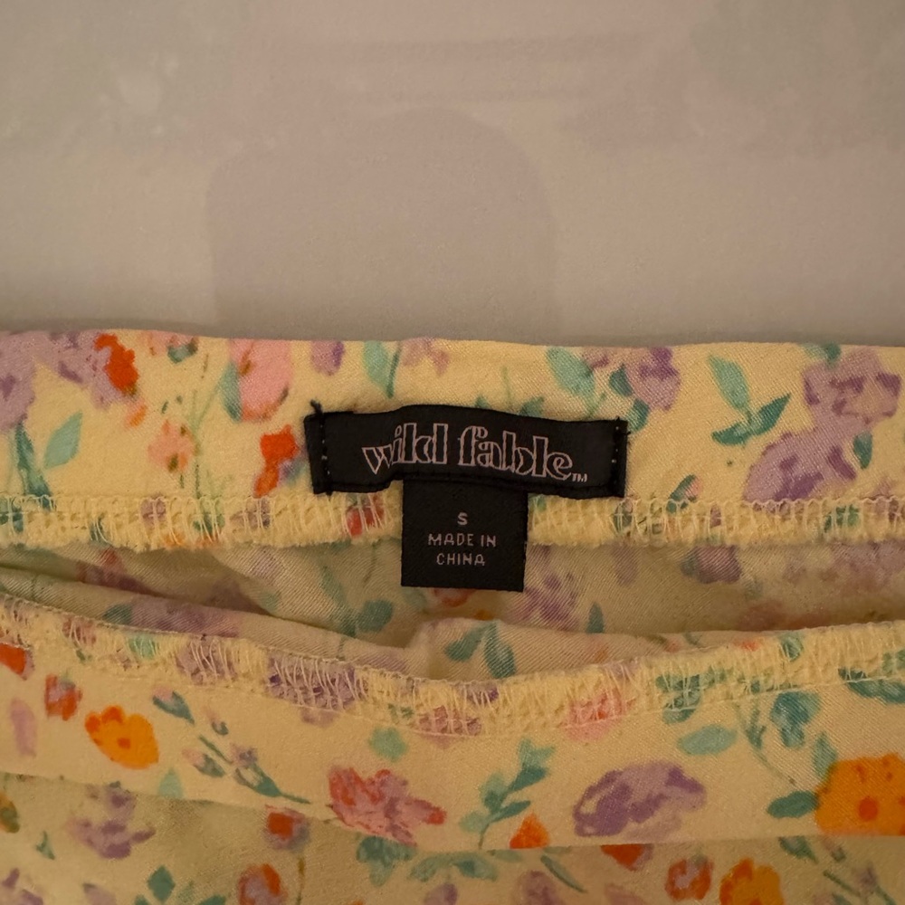 wild fable Yellow Floral Maxi Skirt - Picture 3 of 3